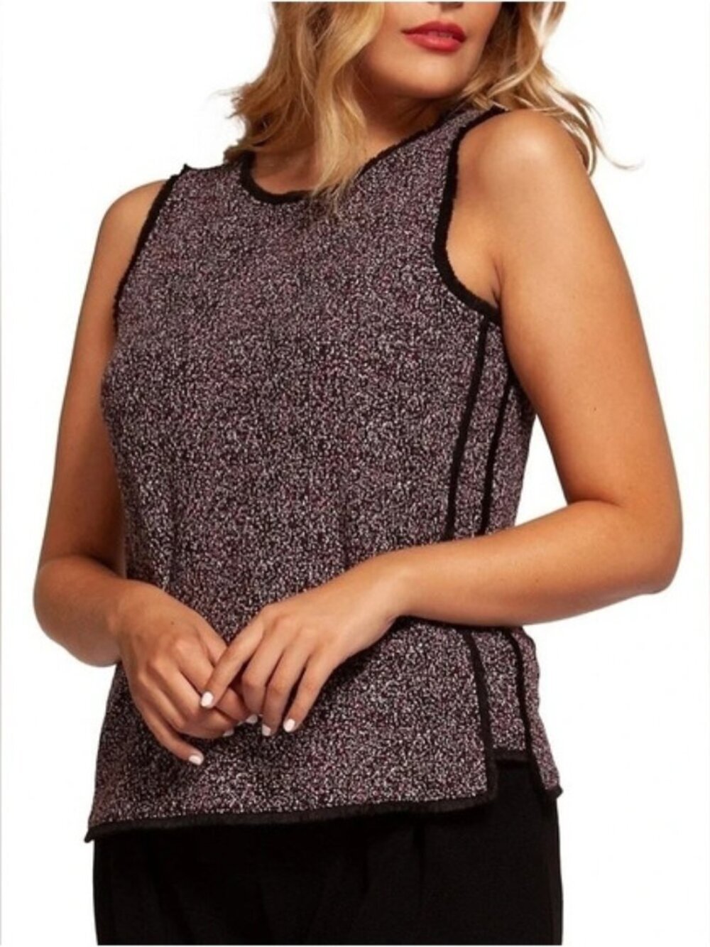 Dex Fringe Edge Sweater Vest
